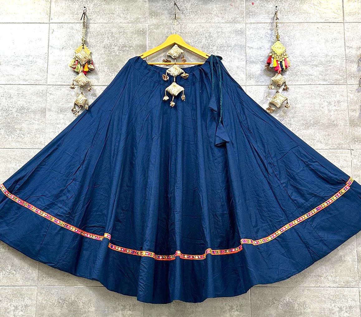 Celebrate Culture in Style – Traditional Gamthi Lace Skirt (Chaniya)