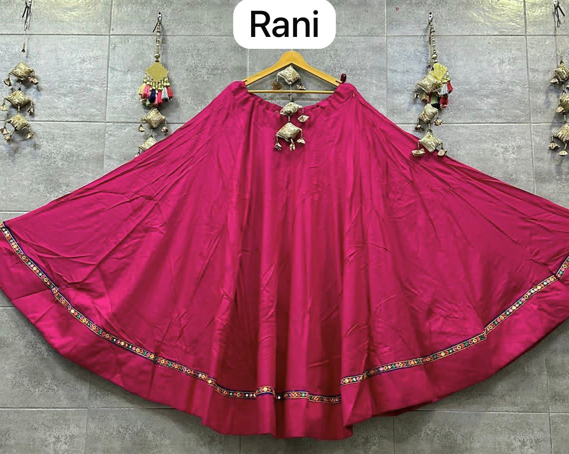 Celebrate Culture in Style – Traditional Gamthi Lace Skirt (Chaniya)