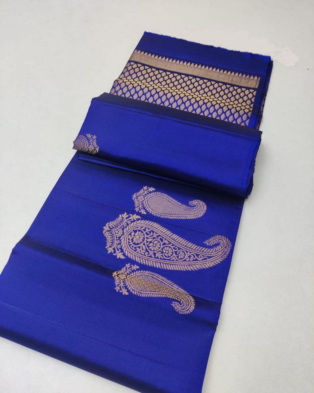 Timeless Elegance in Every Weave – Soft Lichi Silk Jacquard Saree