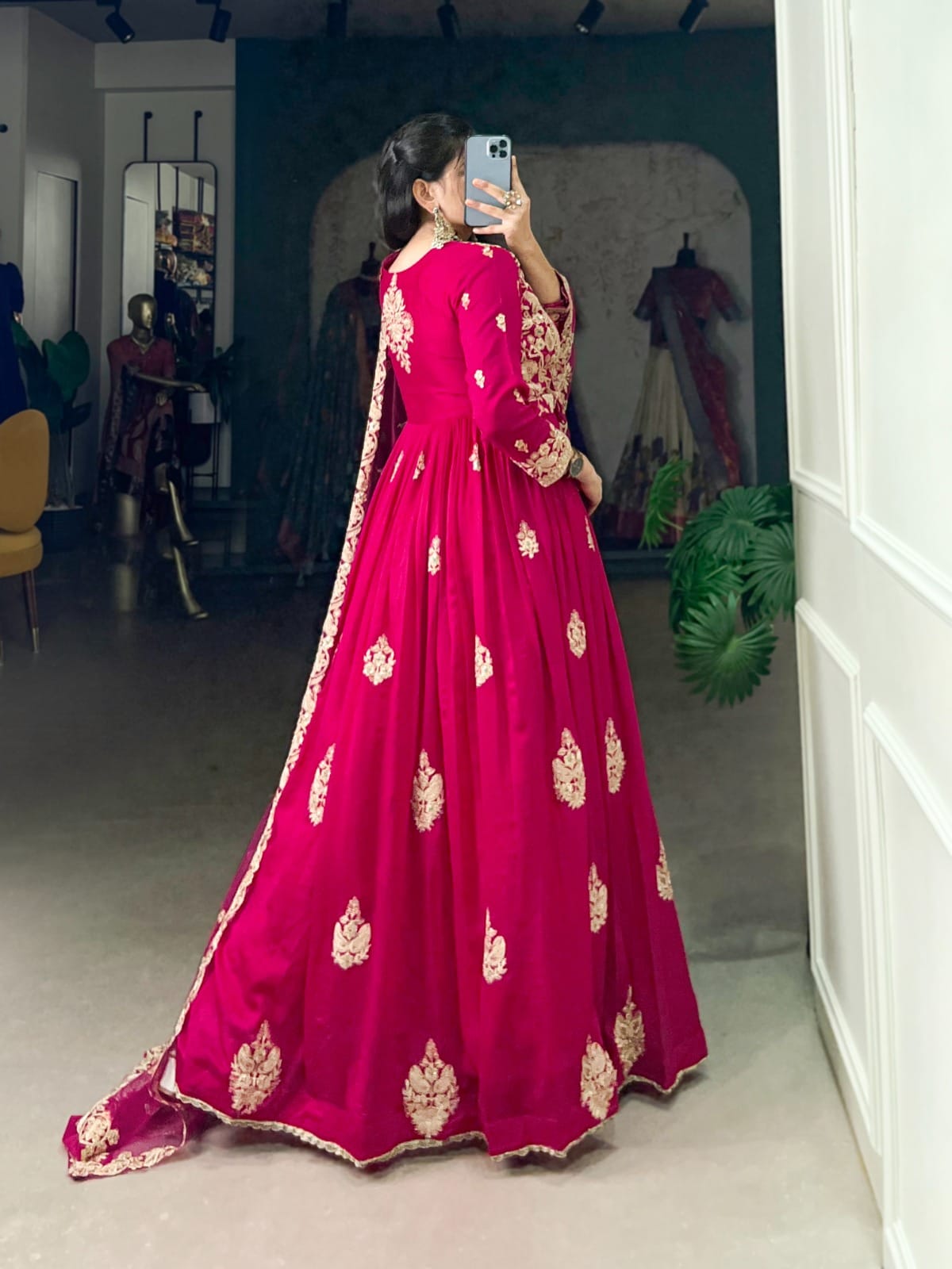 Ready to Wear Designer Premium Gown with Dupatta