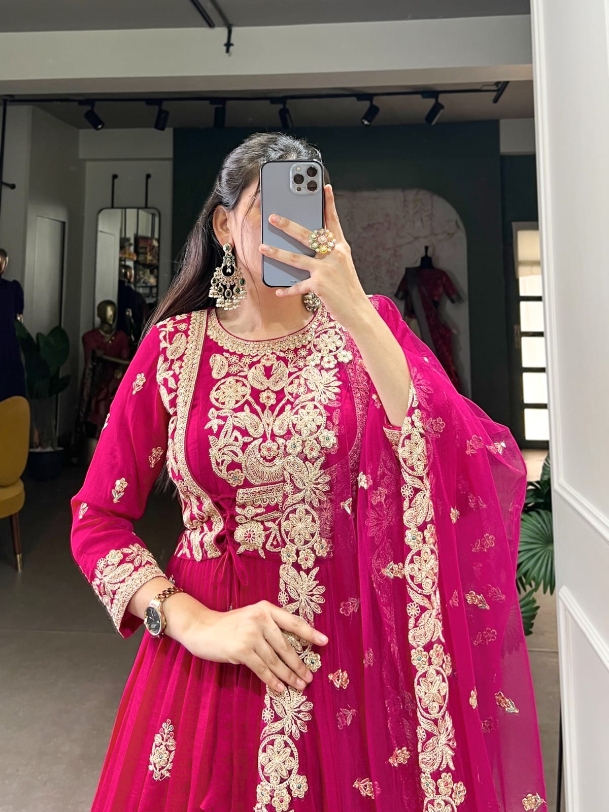 Ready to Wear Designer Premium Gown with Dupatta