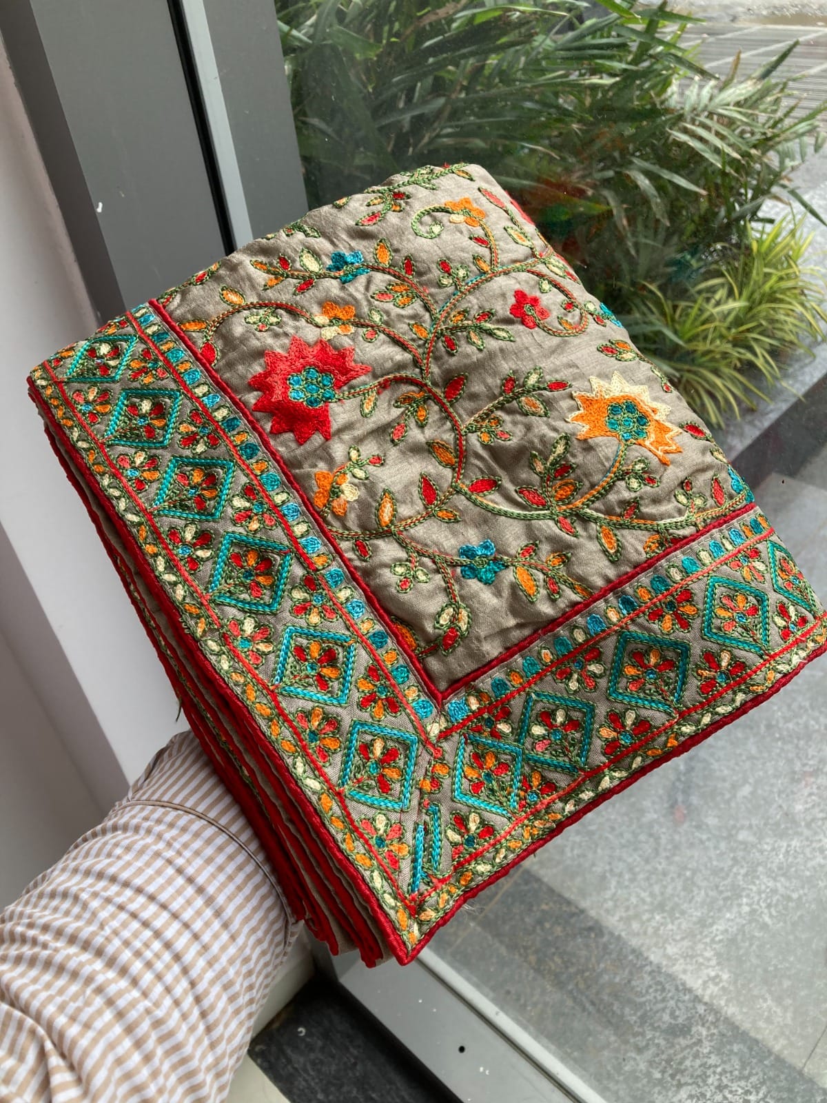 Premium Soft Chinon Silk Saree