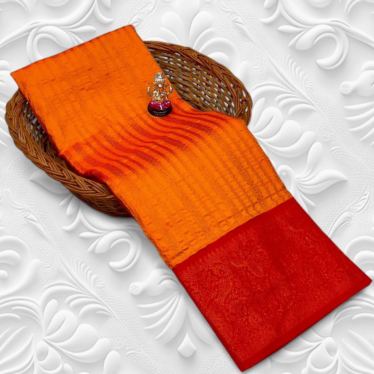 Elegance in Every Drape – Premium Soft Silk Saree with Maharani Pallu