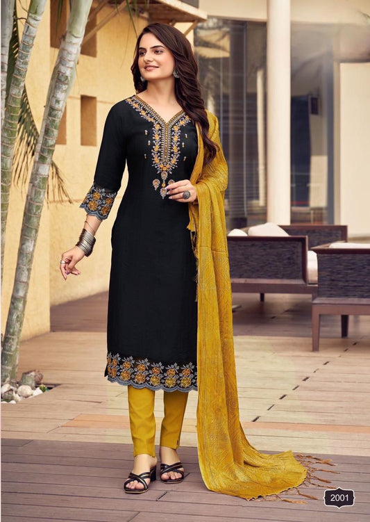 Premium Designer Embroidery Suit