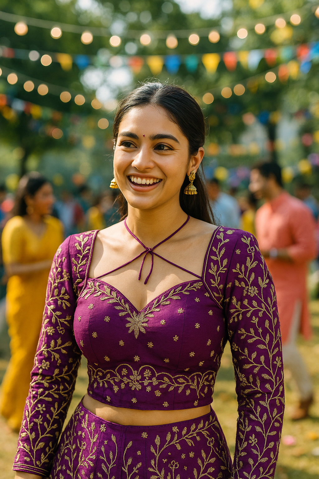 Pure Vichitra Silk Heavy Zari Embroidery Blouse