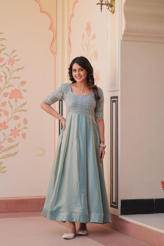 Premium Readymade Designer Gown without Dupatta