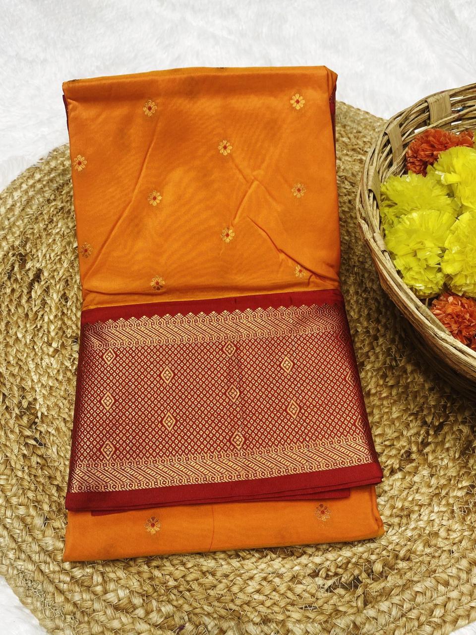 Kanjivaram Paithani Saree – A Regal Blend of Tradition & Grace