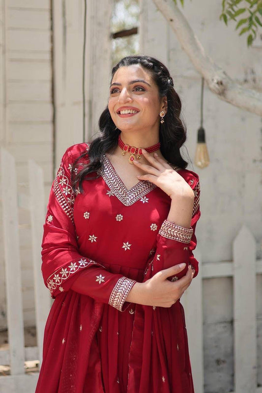Step into Elegance with Our Anarkali Gown