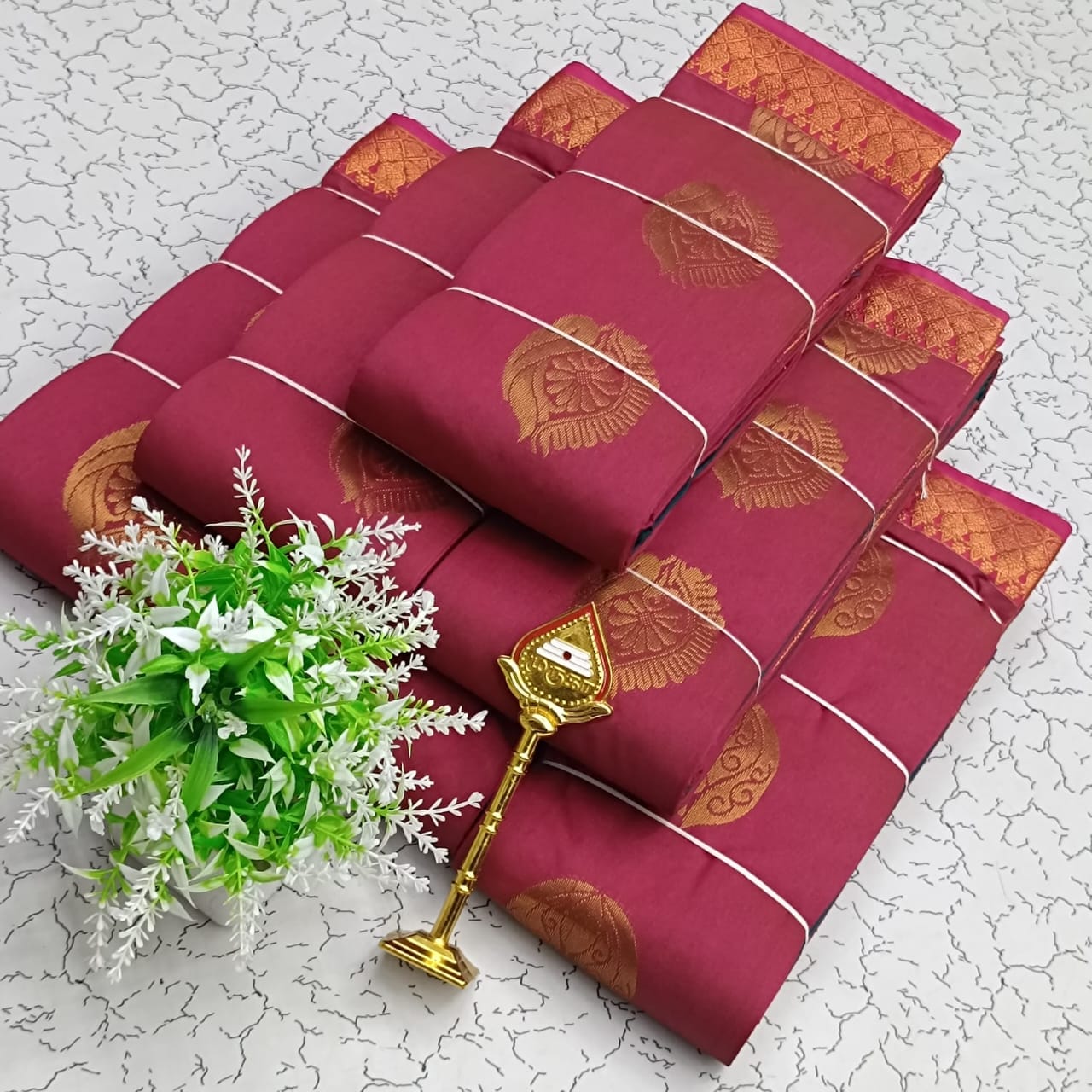 Fancy Monica Silk Cotton Sarees