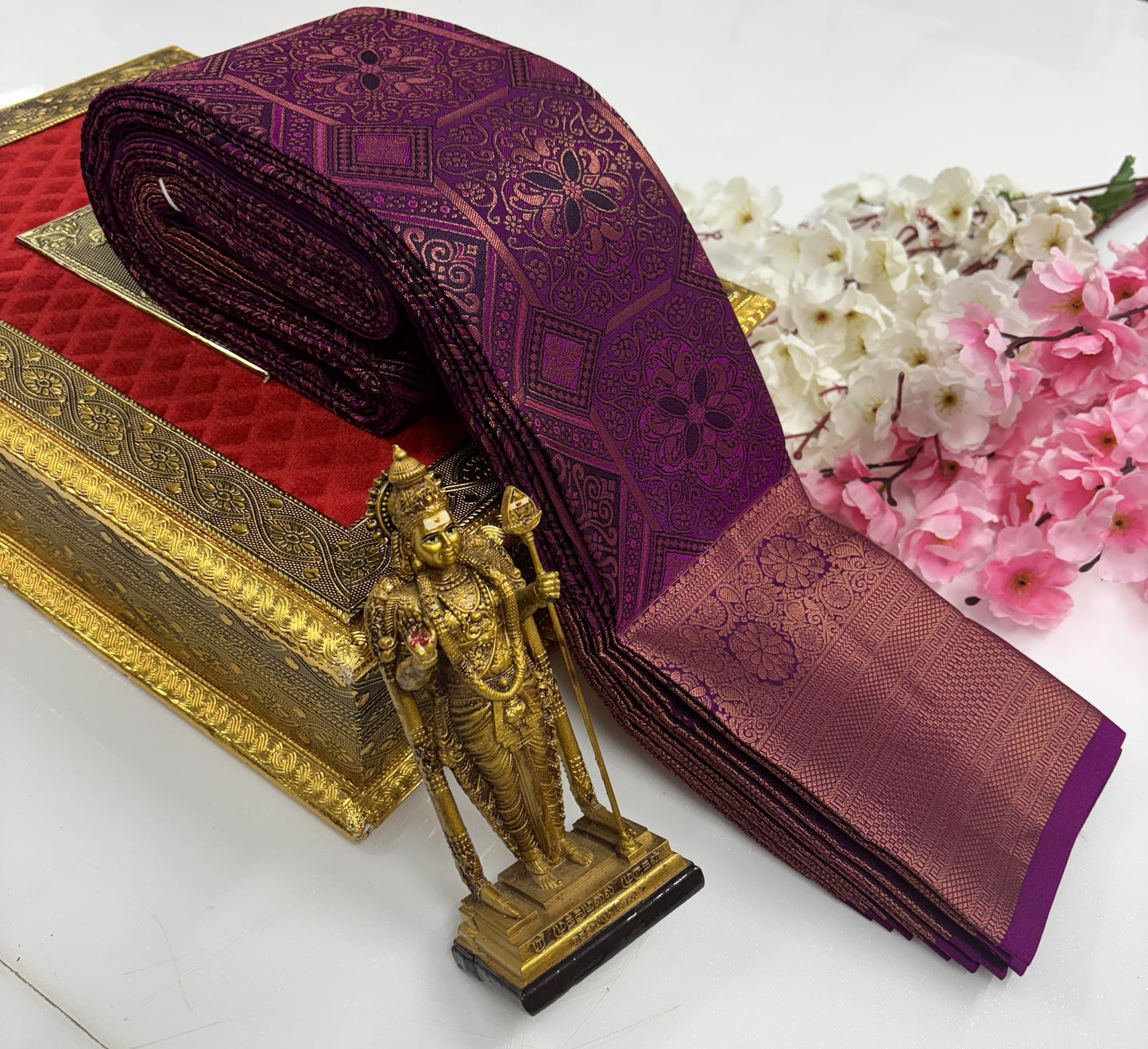 Glither Effect All Silk Saree – Exclusive Bridal Collection