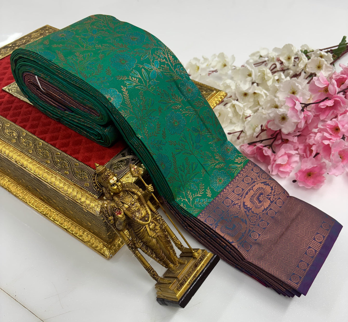 Glither Effect All Silk Saree – Exclusive Bridal Collection