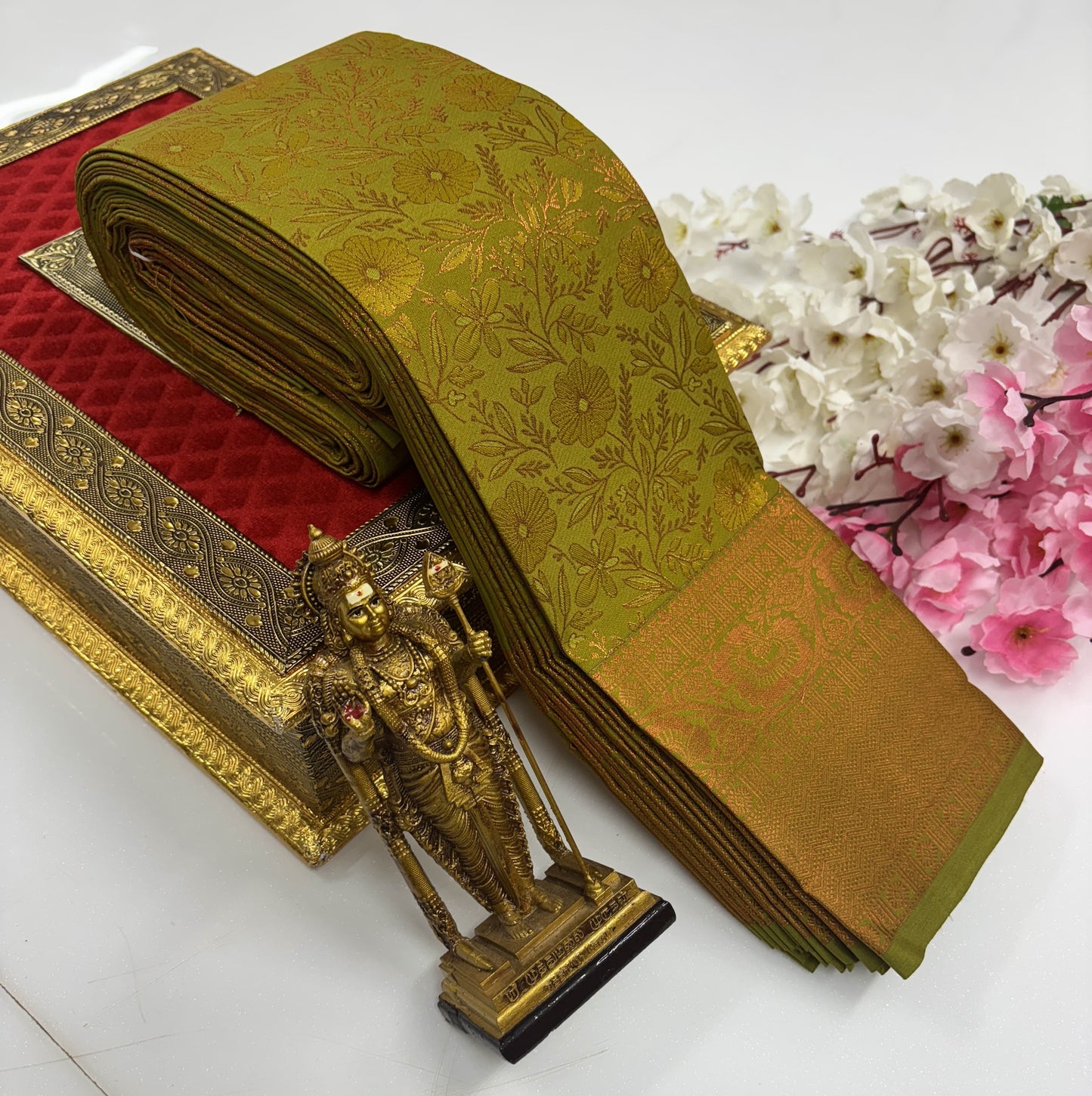 Glither Effect All Silk Saree – Exclusive Bridal Collection