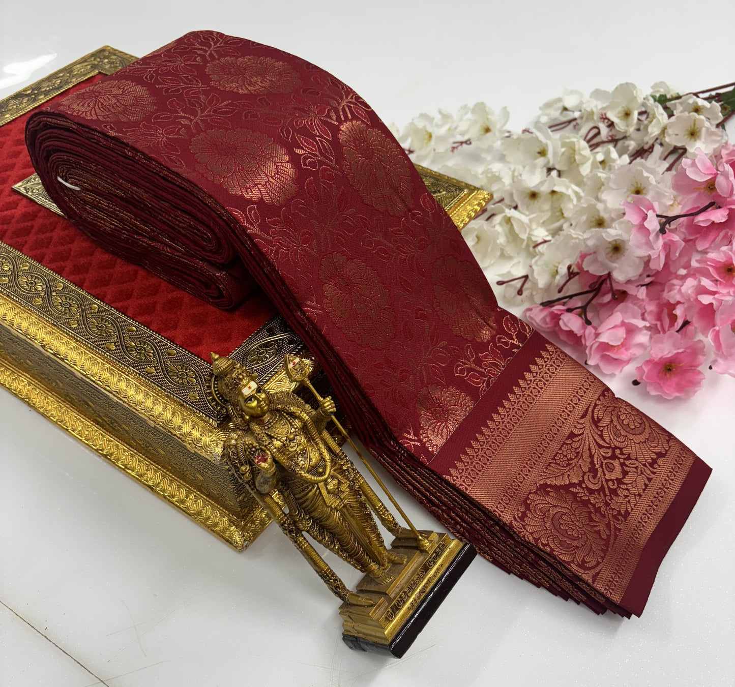Glither Effect All Silk Saree – Exclusive Bridal Collection