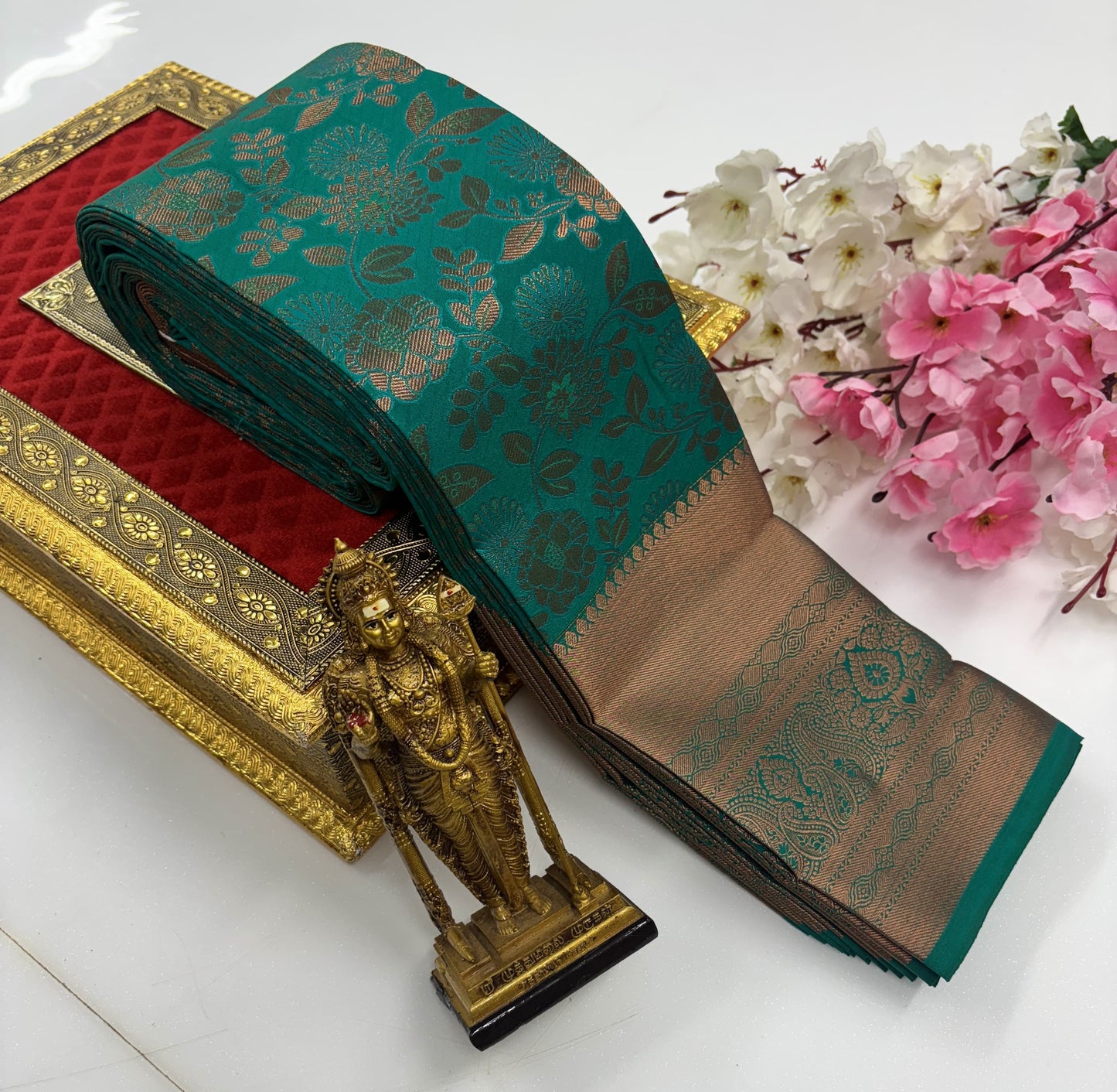 Glither Effect All Silk Saree – Exclusive Bridal Collection