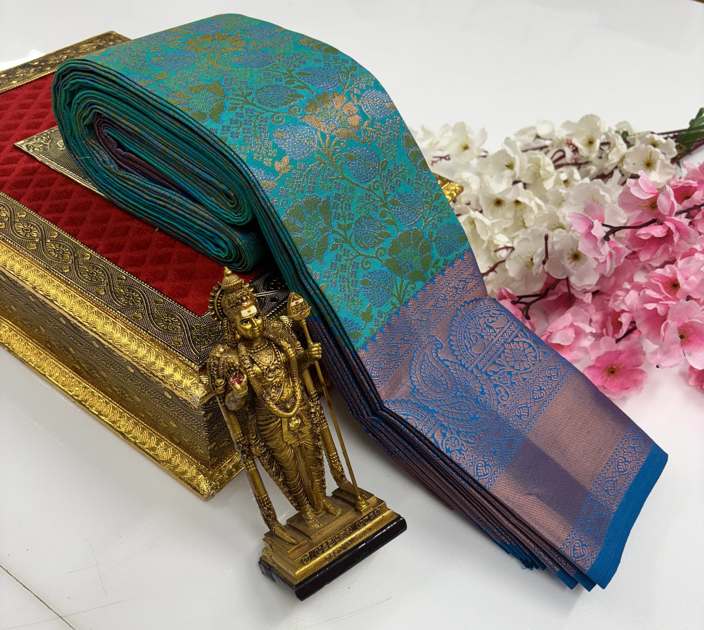 Glither Effect All Silk Saree – Exclusive Bridal Collection