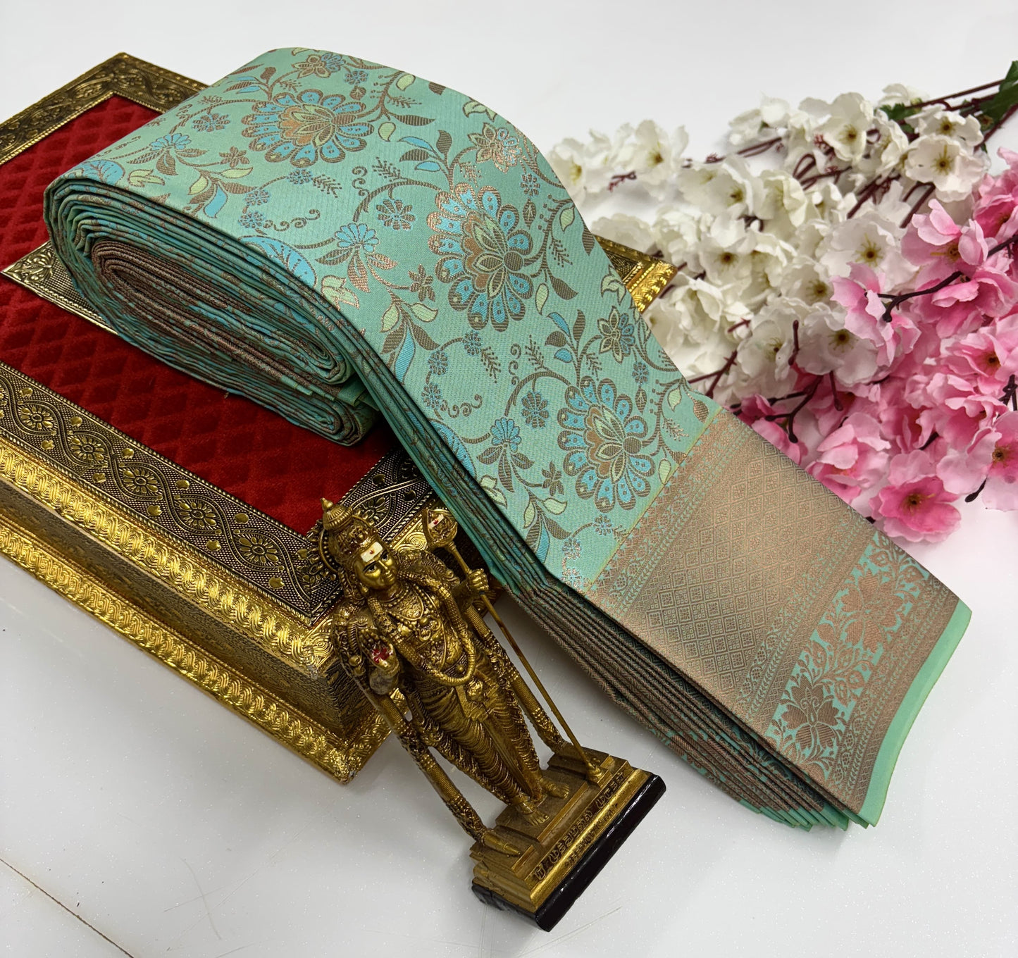 Glither Effect All Silk Saree – Exclusive Bridal Collection
