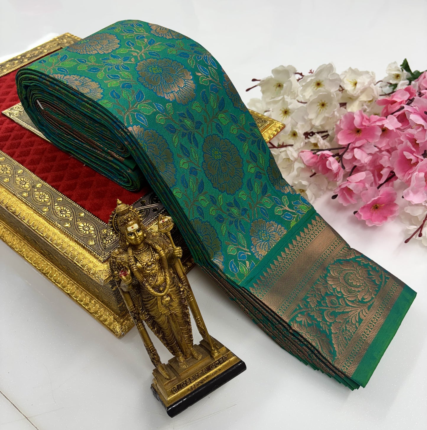 Glither Effect All Silk Saree – Exclusive Bridal Collection