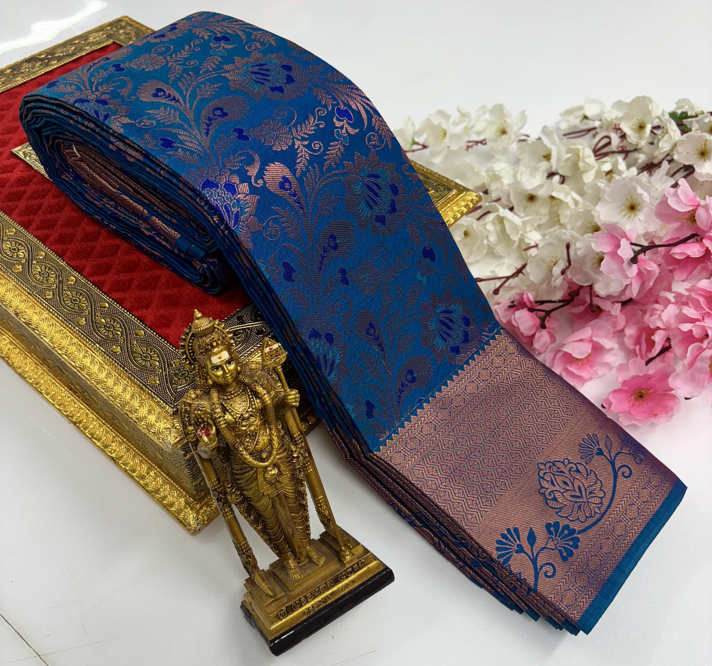 Glither Effect All Silk Saree – Exclusive Bridal Collection