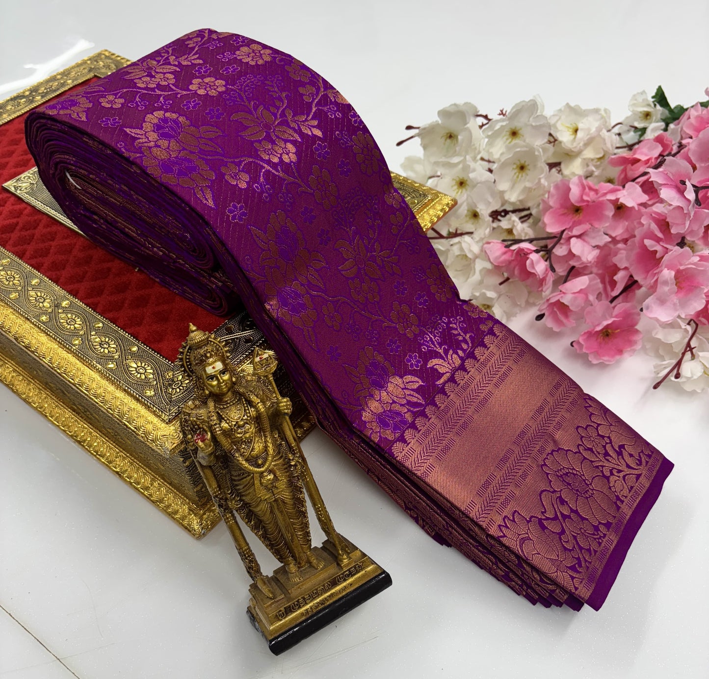 Glither Effect All Silk Saree – Exclusive Bridal Collection