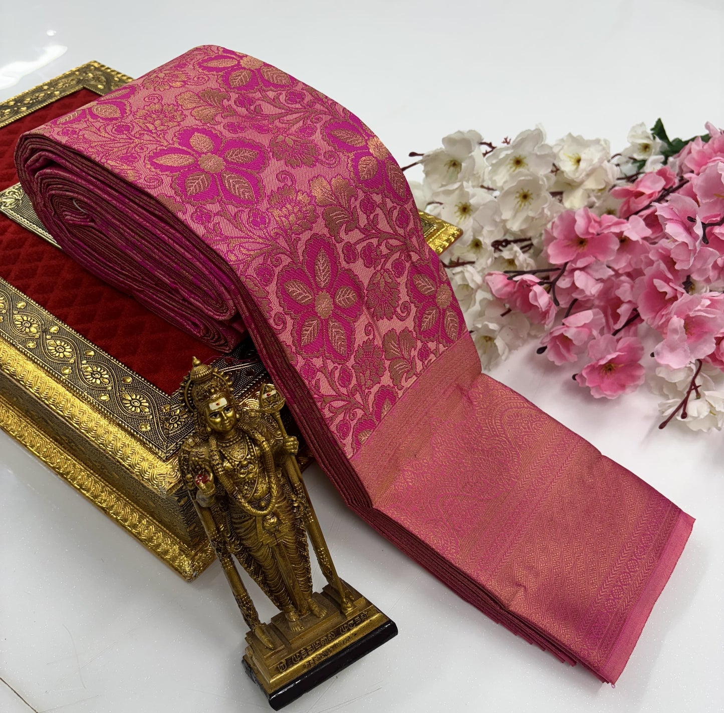 Glither Effect All Silk Saree – Exclusive Bridal Collection