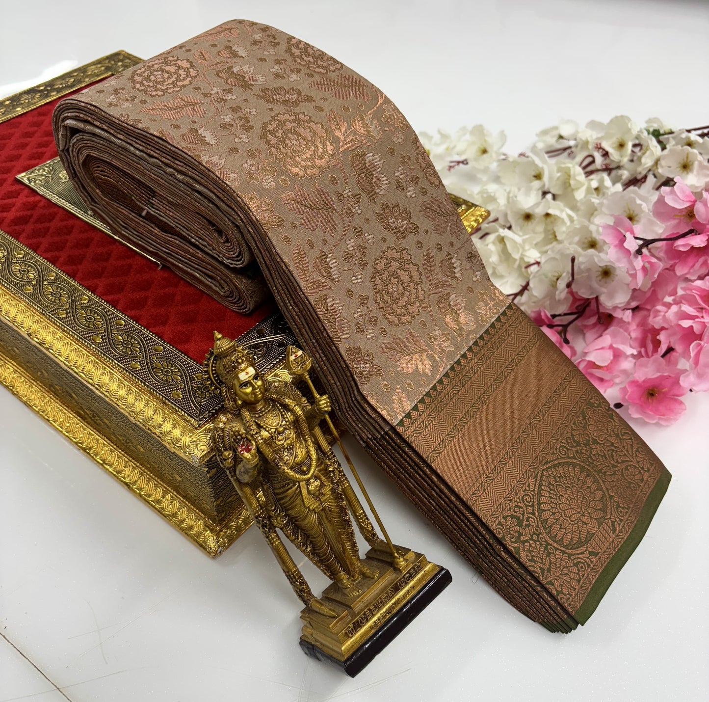 Glither Effect All Silk Saree – Exclusive Bridal Collection