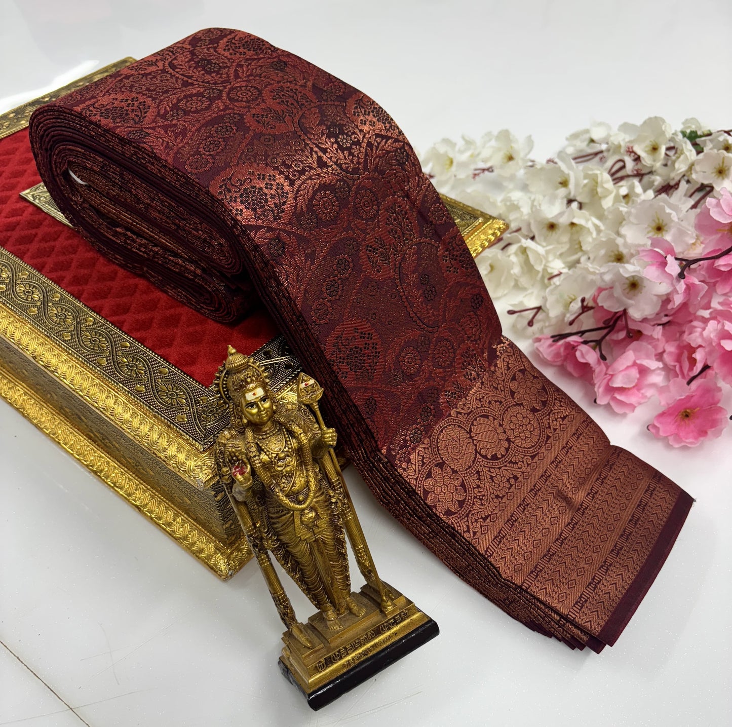 Glither Effect All Silk Saree – Exclusive Bridal Collection
