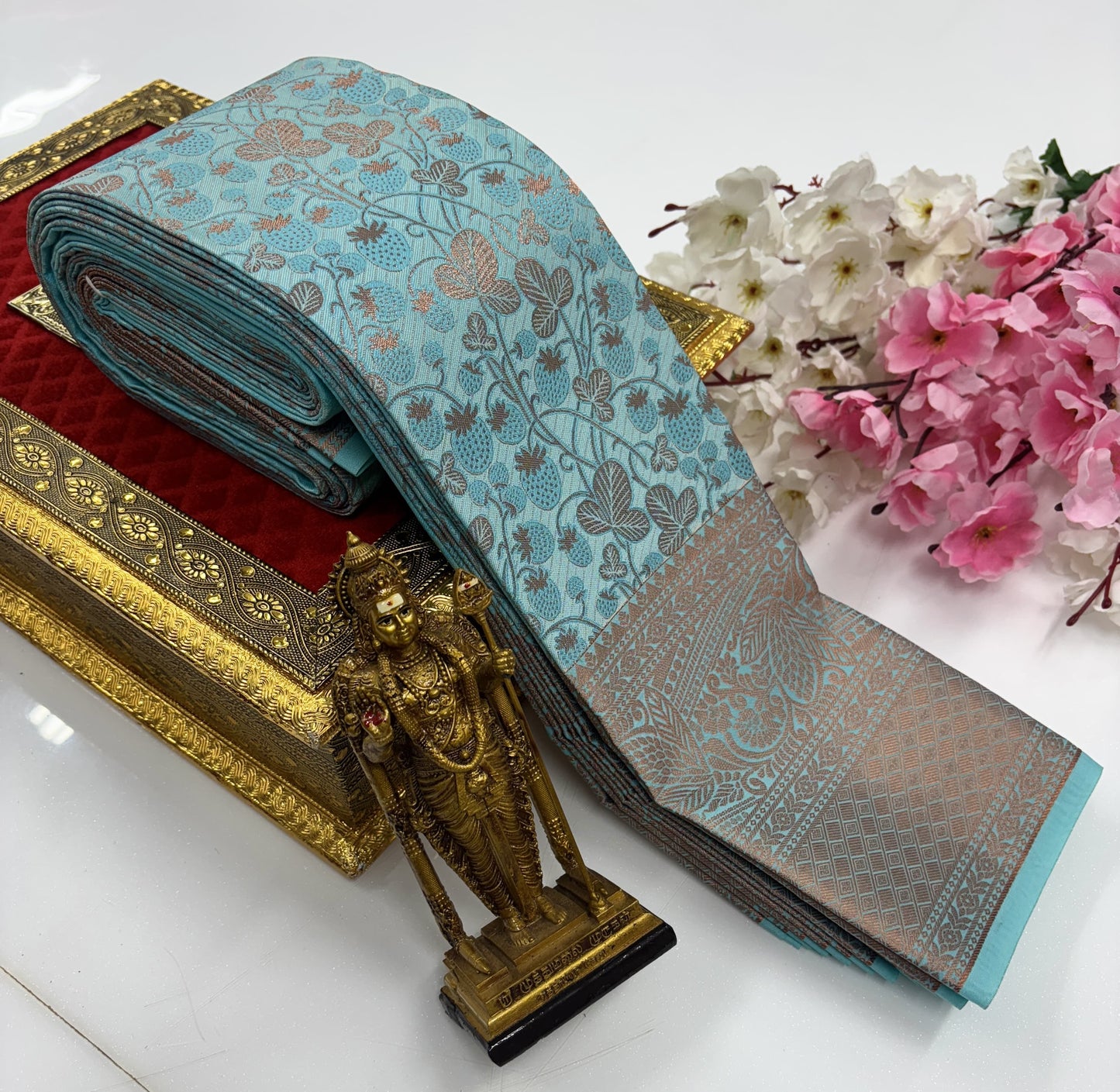 Glither Effect All Silk Saree – Exclusive Bridal Collection