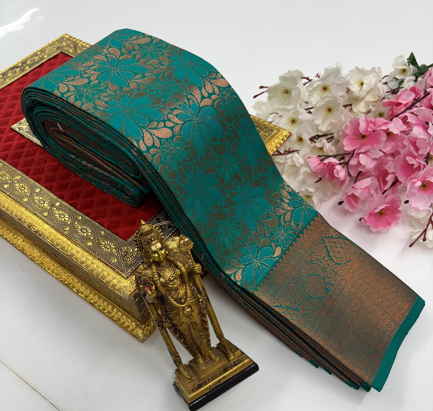 Glither Effect All Silk Saree – Exclusive Bridal Collection