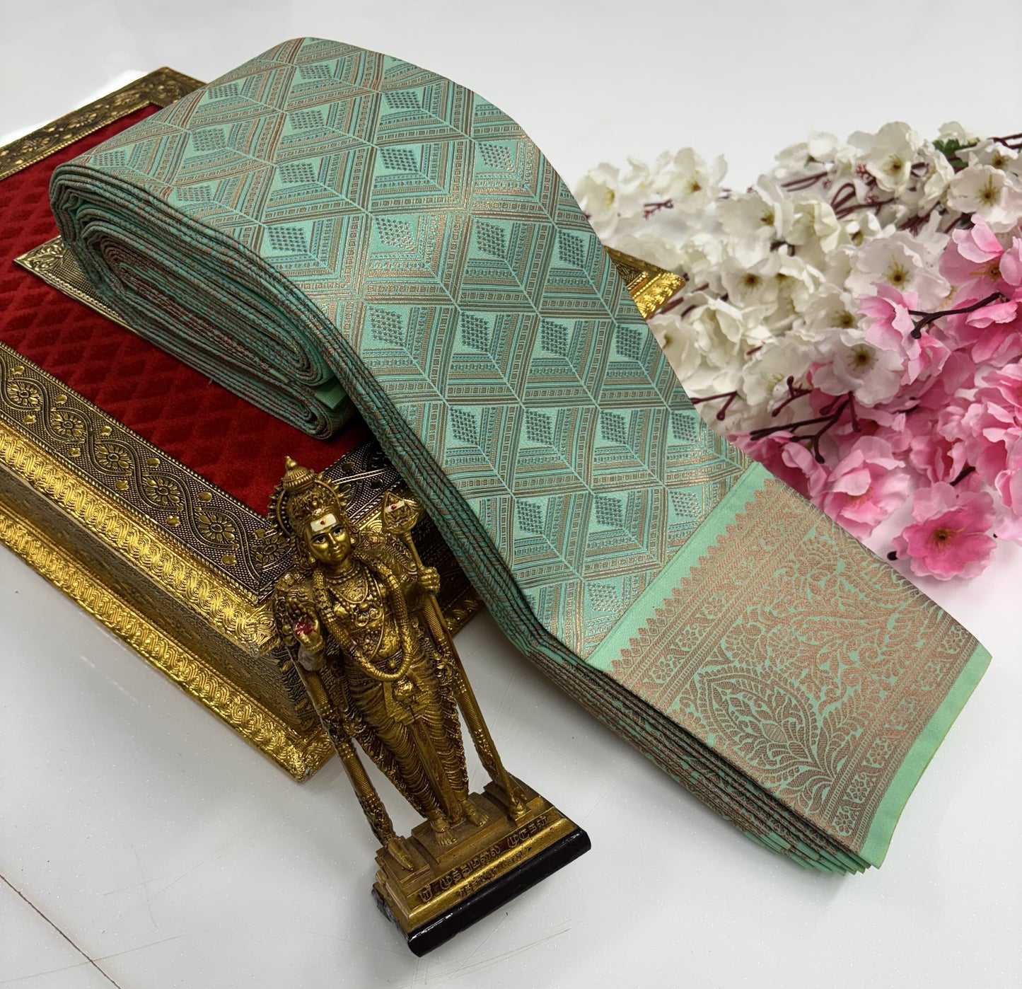 Glither Effect All Silk Saree – Exclusive Bridal Collection