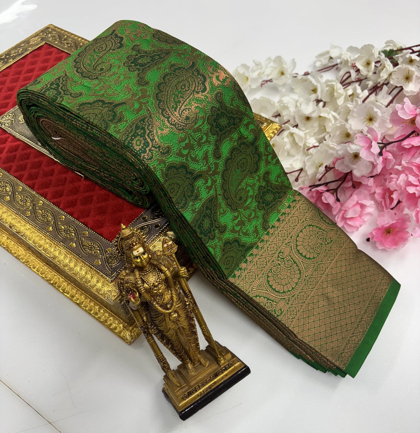 Glither Effect All Silk Saree – Exclusive Bridal Collection