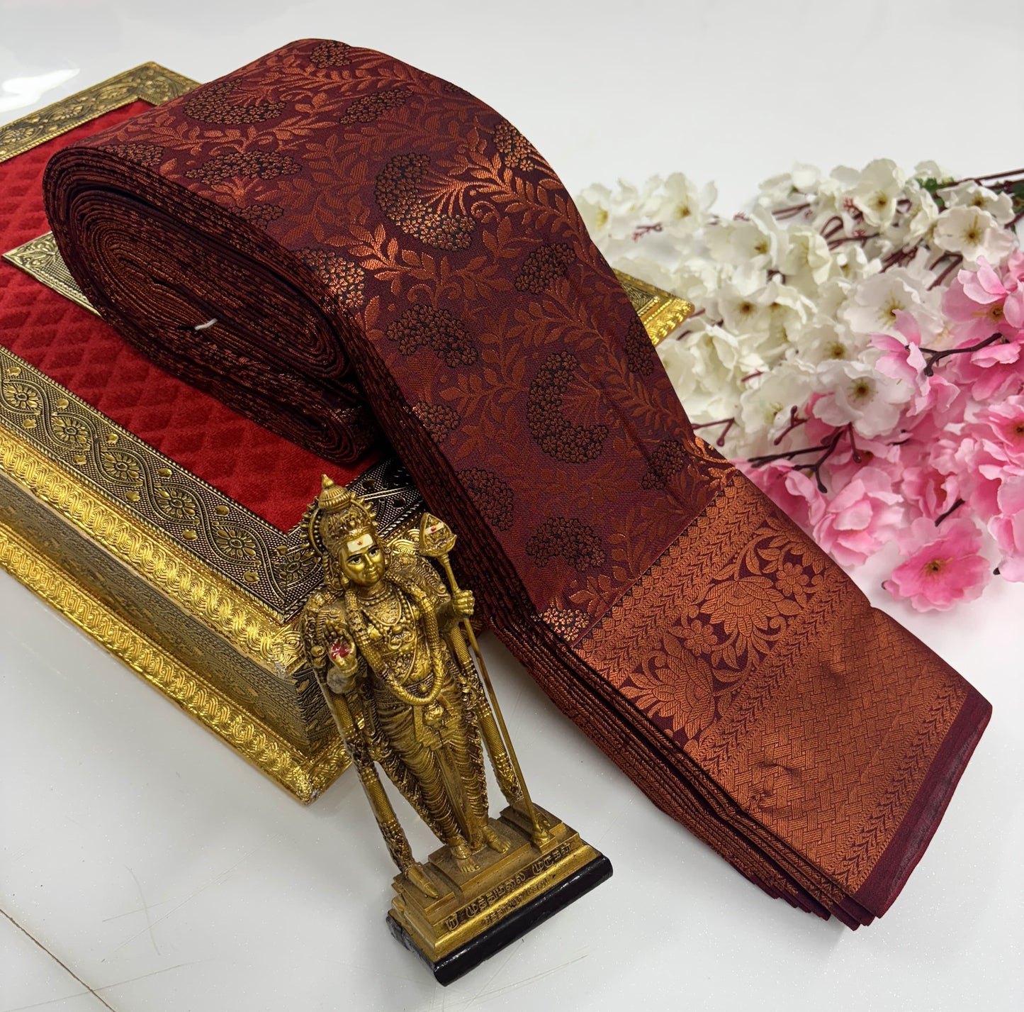 Glither Effect All Silk Saree – Exclusive Bridal Collection