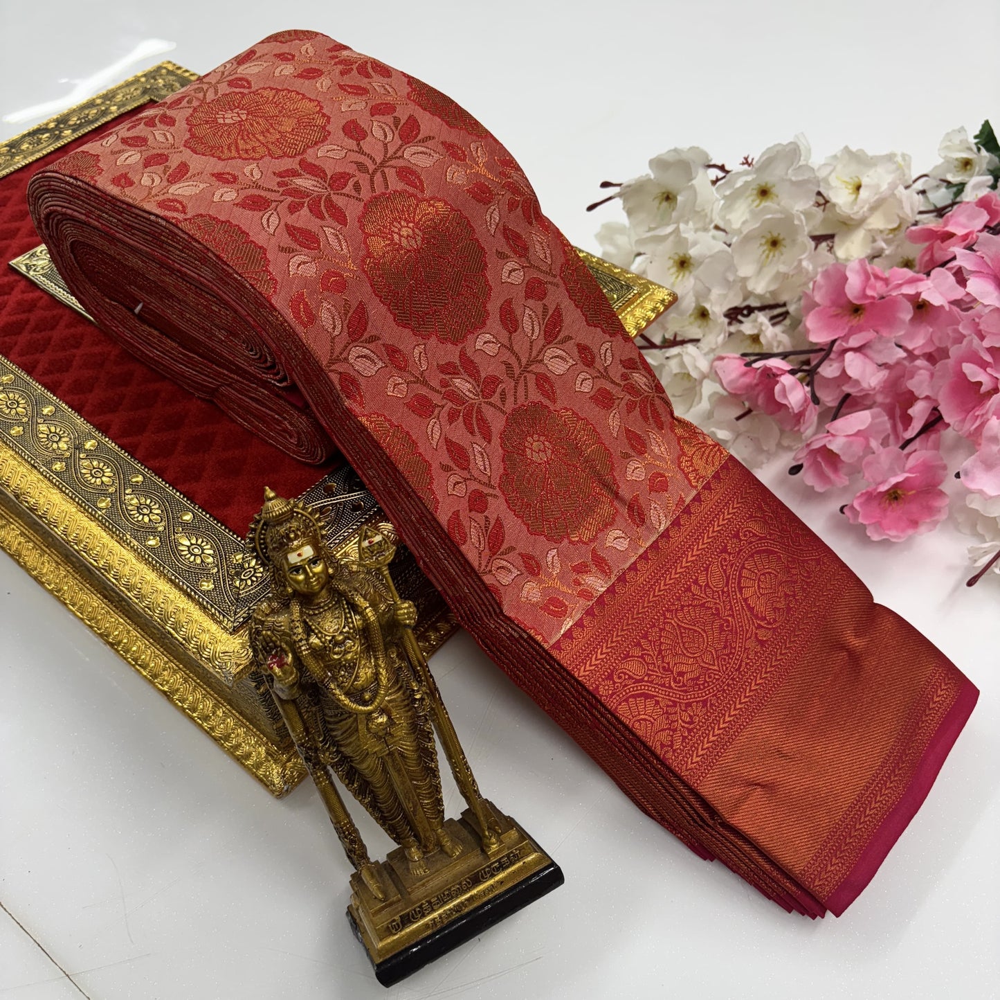 Glither Effect All Silk Saree – Exclusive Bridal Collection