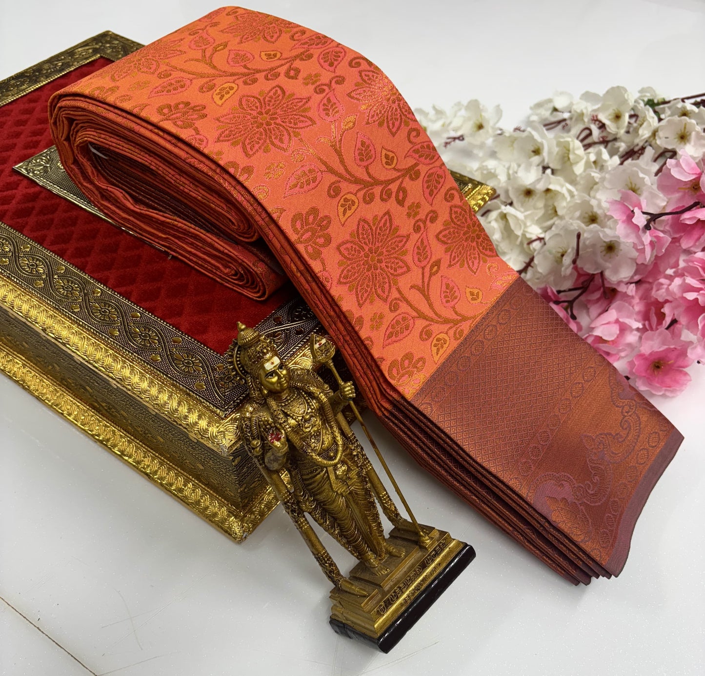 Glither Effect All Silk Saree – Exclusive Bridal Collection