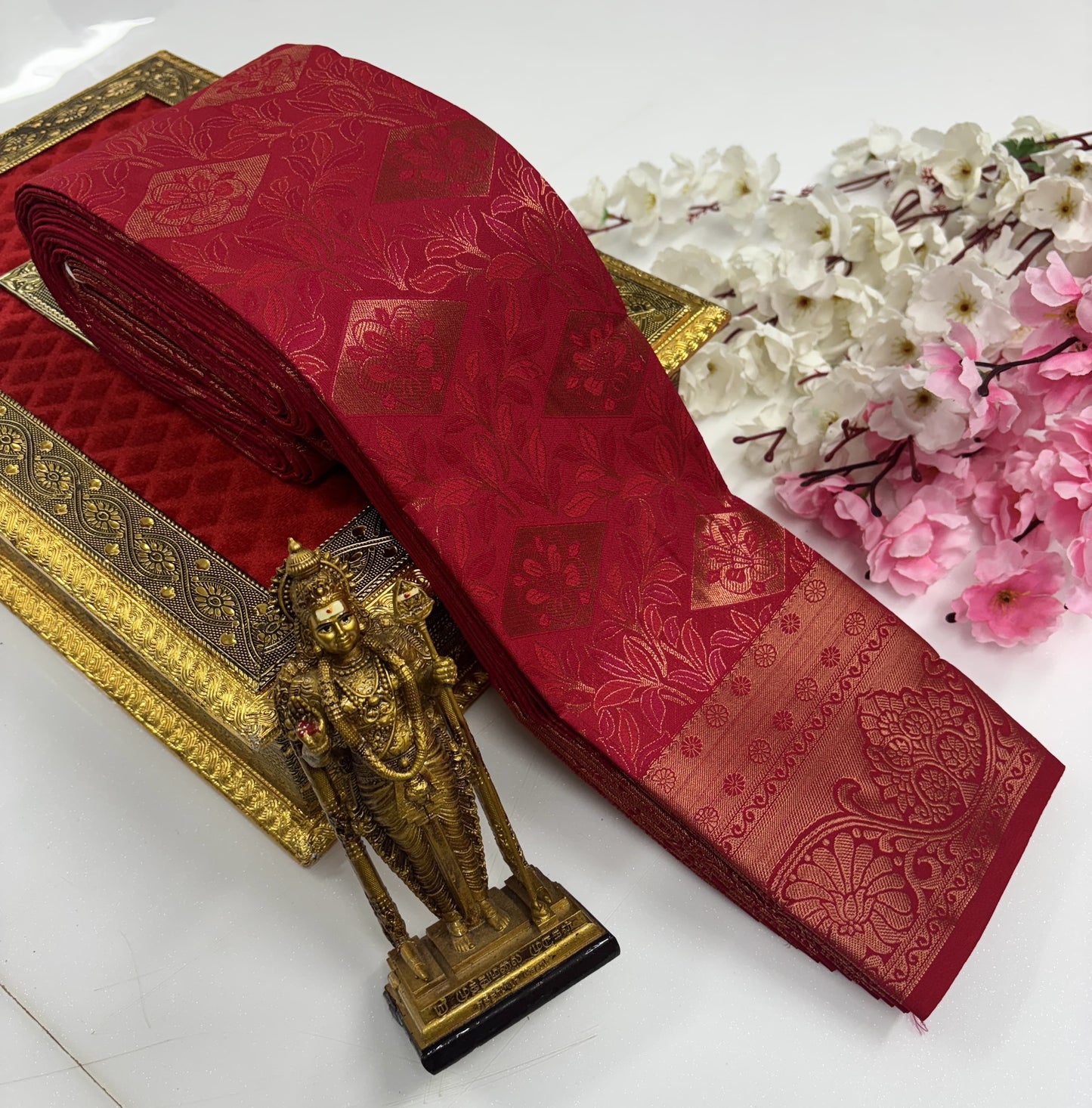 Glither Effect All Silk Saree – Exclusive Bridal Collection