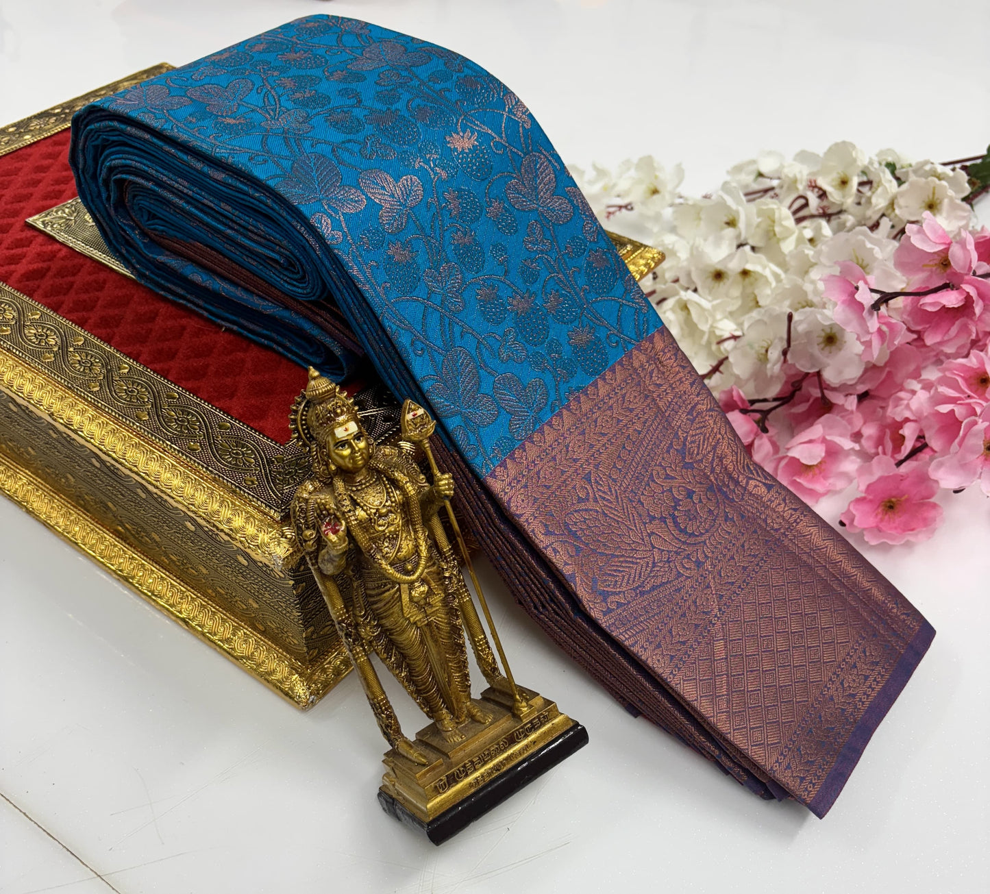 Glither Effect All Silk Saree – Exclusive Bridal Collection