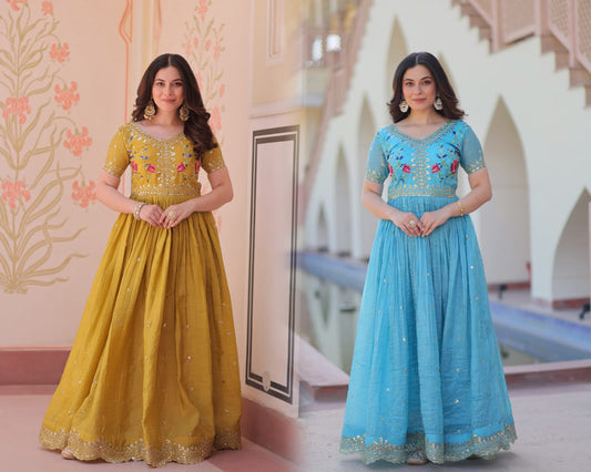 Premium Designer Readymade Gown – Glamour Meets Comfort