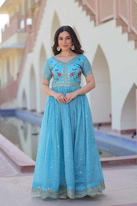 Premium Designer Readymade Gown – Glamour Meets Comfort