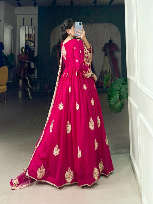 Ready to Wear Designer Premium Gown with Dupatta