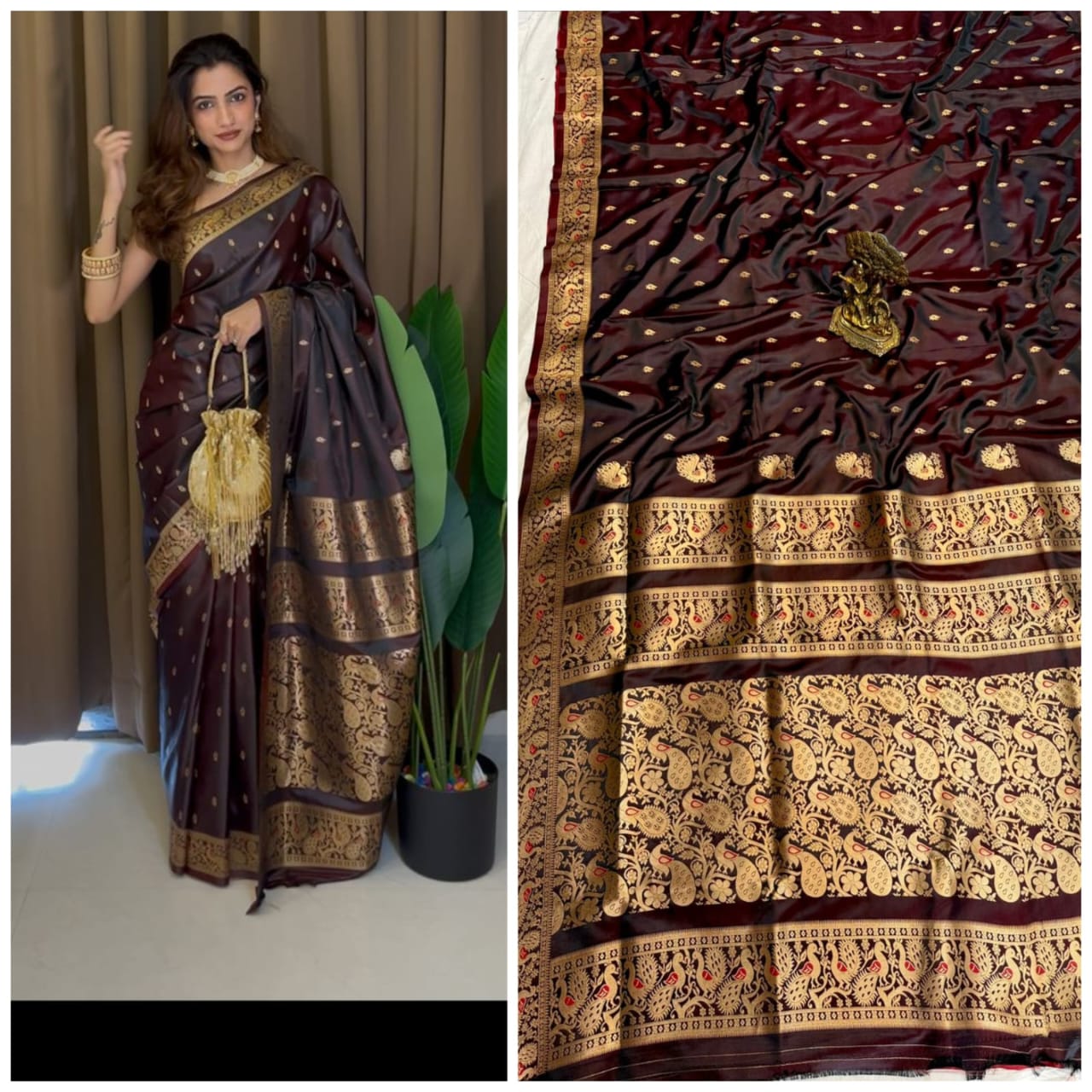 Timeless Grace in Every Drape – Traditional Peshwai Paithani