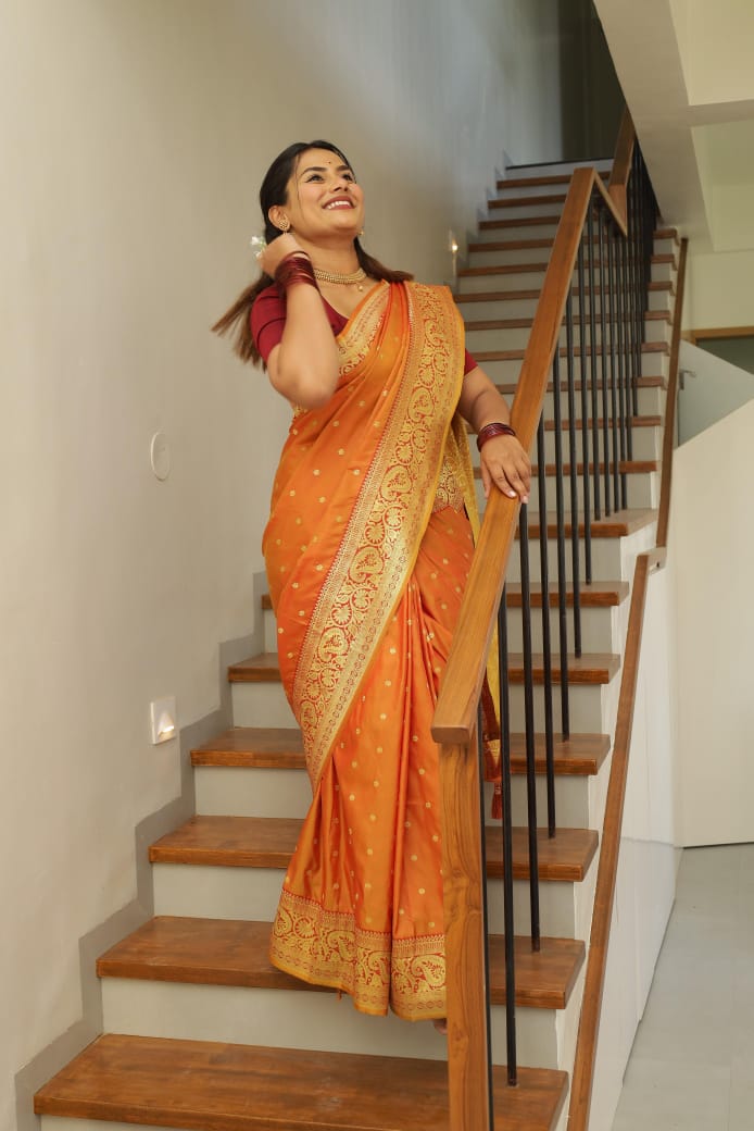 Kanjivaram Paithani Saree – A Royal Blend of Tradition & Grace