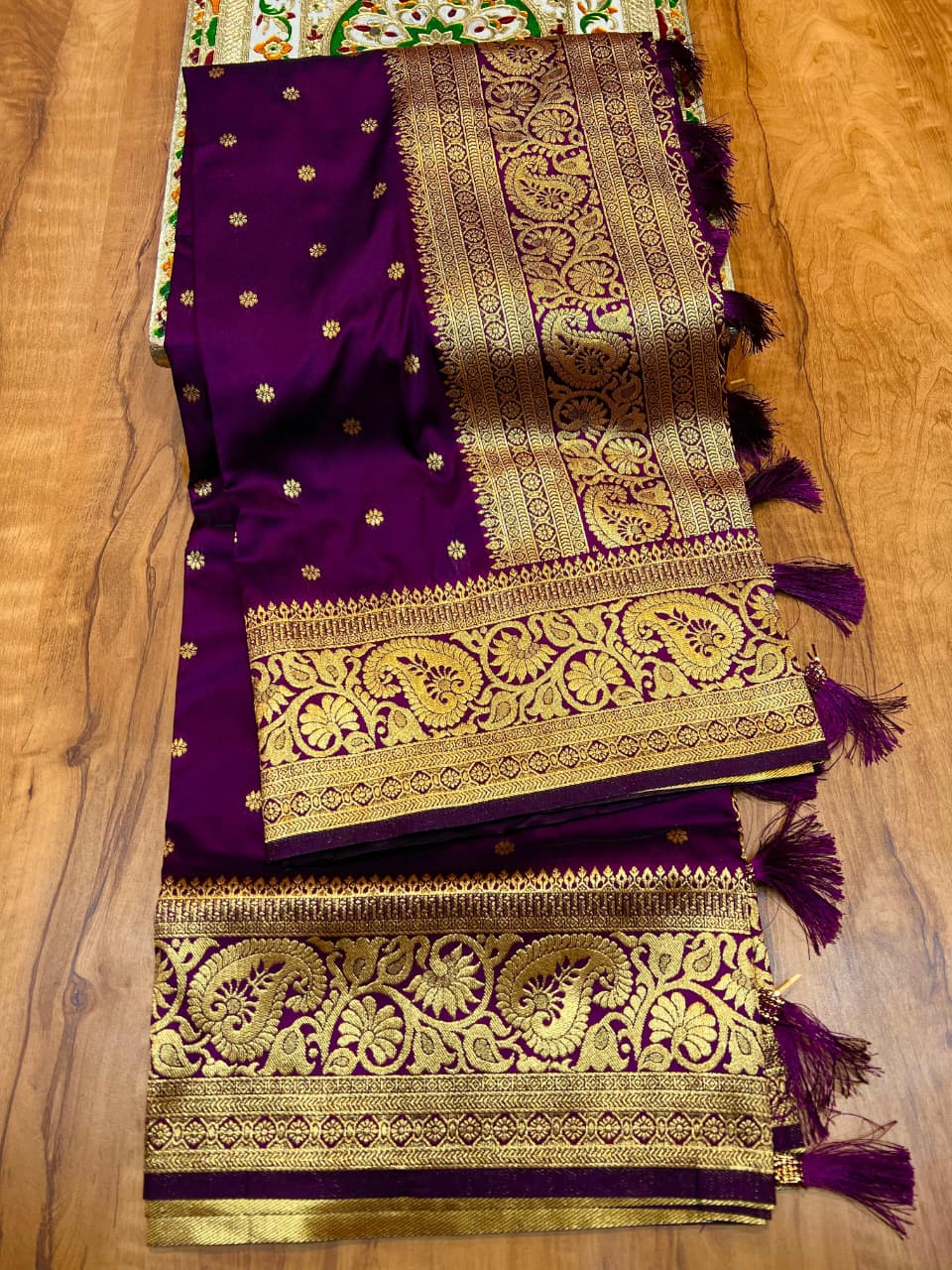 Kanjivaram Paithani Saree – A Royal Blend of Tradition & Grace
