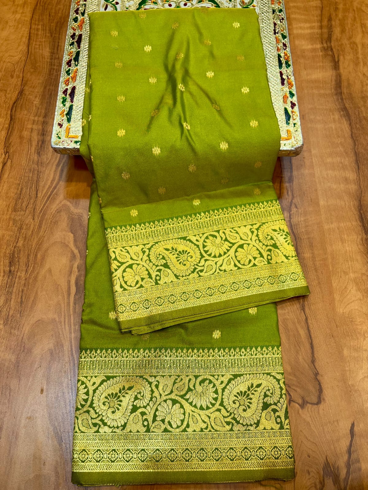 Kanjivaram Paithani Saree – A Royal Blend of Tradition & Grace