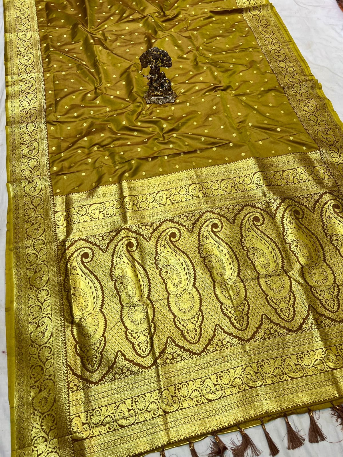 Kanjivaram Paithani Saree – A Royal Blend of Tradition & Grace