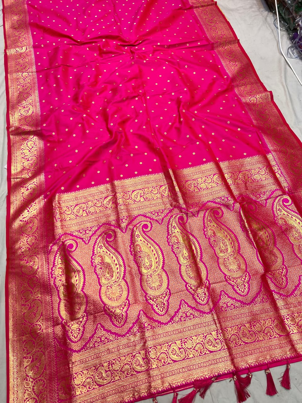 Kanjivaram Paithani Saree – A Royal Blend of Tradition & Grace